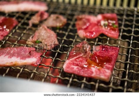 Iconic Japanese Style Beef Barbecue Yakiniku Stock Photo 2224141437 ...