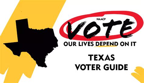 Texas Voter Guide Naacp