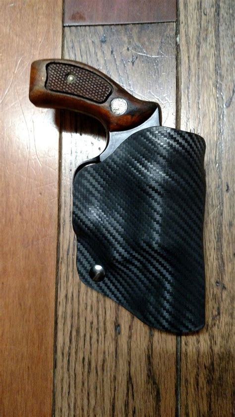 .38 Revolver Carbon Holster | Iwb holster, Kydex holster, Holster