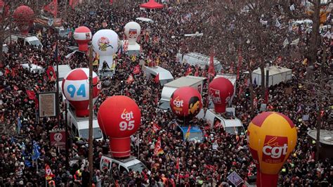 French Workers Bring Paris To A Standstill In Second Mass Strike Over