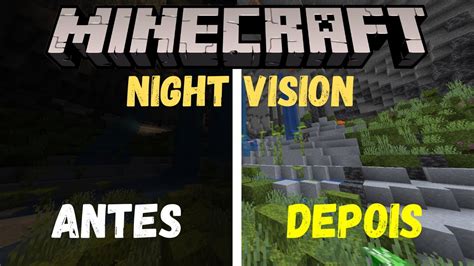 Download da Textura de Visão Noturna Minecraft Java YouTube