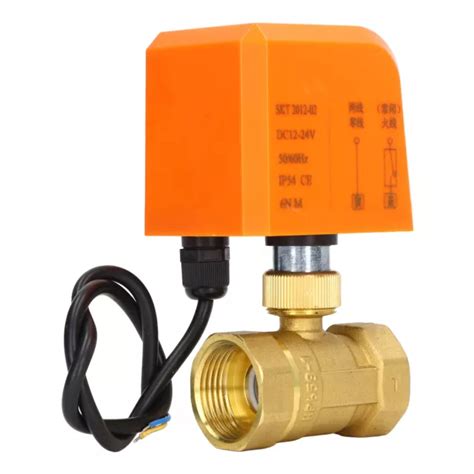 2 Way Ball Valve Ip54 Dc12 Way Wire Dn25 Two Way 24v Dc12 24v Ball Motorized £3052 Picclick Uk