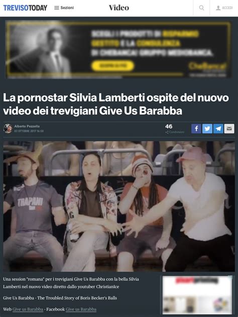 Give Us Barabba Press Trevisotoday La Star Silvia Lamberti