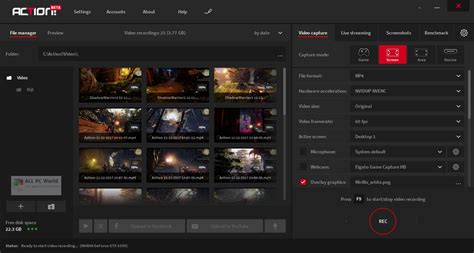 Mirillis Action! 4.0 Free Download - ALL PC World