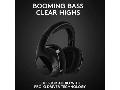 Logitech G533 Wireless Gaming Headset Dts 71 Surround Sound