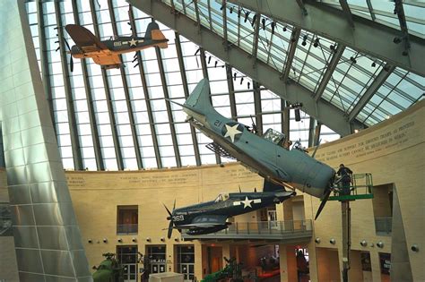 Museum Hoists Dive Bomber Into Place Marine Corps Base Quantico