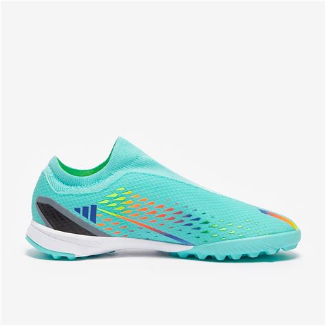 adidas X Speedportal 3 Sin Cordones TF para niños Transparente Agua