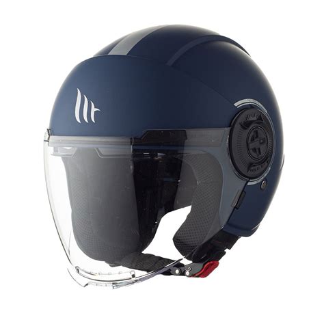 Mt Helmets Viale Sv S Solid A Helmet Matt Blue Mt Jet