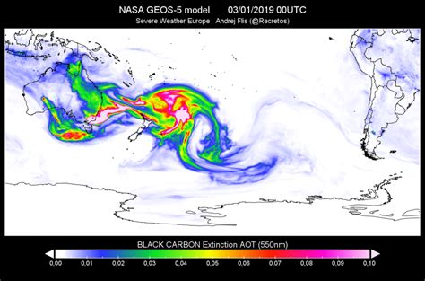 Wildfires in Australia create a smoke cloud larger than the continental ...