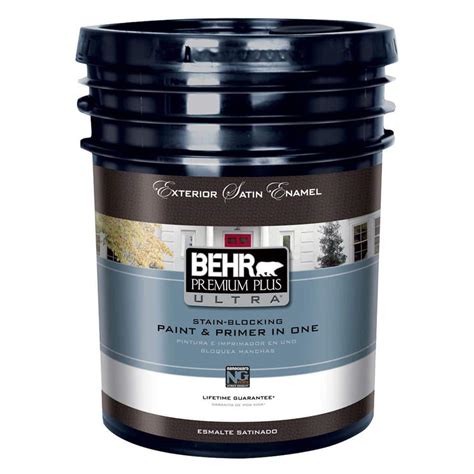 Behr Premium Plus Ultra Gal Medium Base Satin Enamel Exterior Paint