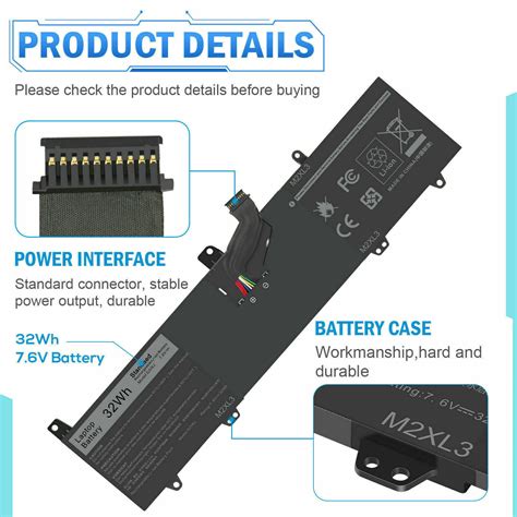 0jv6j Battery For Dell Inspiron 11 3157 3158 3135 3185 3153 3189 3521