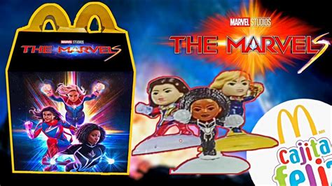 Nueva Cajita Feliz Mcdonalds The Marvels Julio Happy Meal Youtube