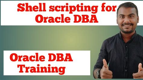 Shell Scripting For Oracle Dba Youtube