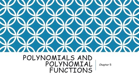 Ppt Polynomials And Polynomial Functions Powerpoint Presentation