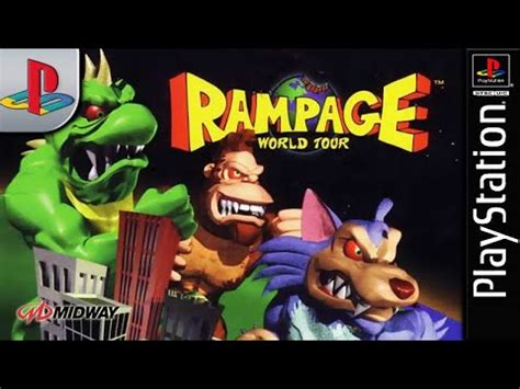 Longplay Of Rampage World Tour Youtube