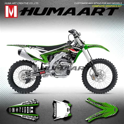 Humaart Mx Graphics Personalized Stickers Design Adhesives For Kawasaki