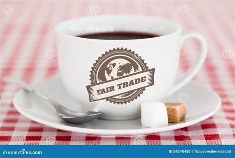 Composite Image Of Fair Trade Graphic Stock Illustration Illustration