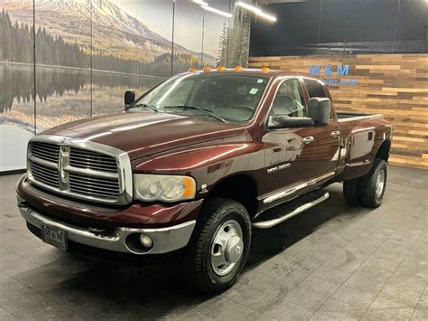 2004 Dodge Ram 3500 Laramie 4x4 5 9l D Quad Cab Dually Cummins Diesel