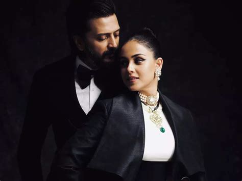 Genelia Dsouza And Riteish Deshmukh Are Setting Couple Goals In Black