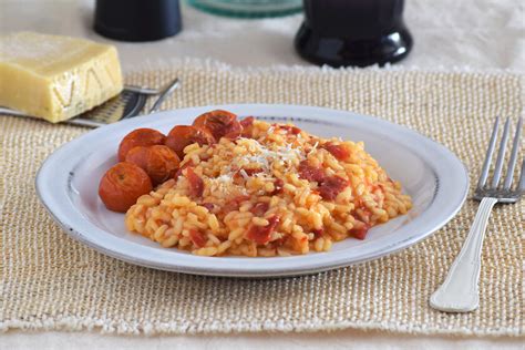 Roasted Red Pepper Risotto Easy Simple And Delicious Cooking Recipe