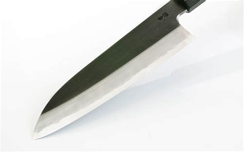 Ichimonji Sui Kiwami Blue Steel 2 Kurozome Wa Santoku Knife Sakai