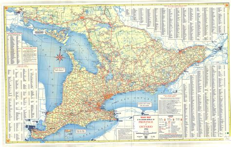 Ontario Road Maps 1923 2005 Geospatial Centre University Of