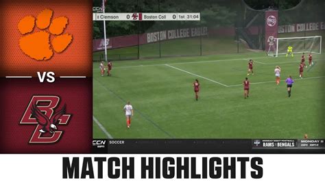 Clemson Vs Boston College Acc Women S Soccer Highlights 2023 Youtube