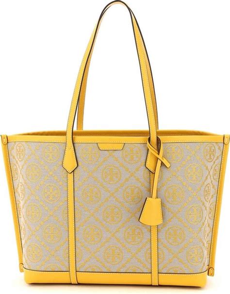 Tory Burch Perry T Monogram Tote Bag Shopstyle