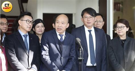 「韓江配」拜會民眾黨團 韓國瑜問「要不要抱一下？」 黃國昌反應曝光 政治 Ctwant