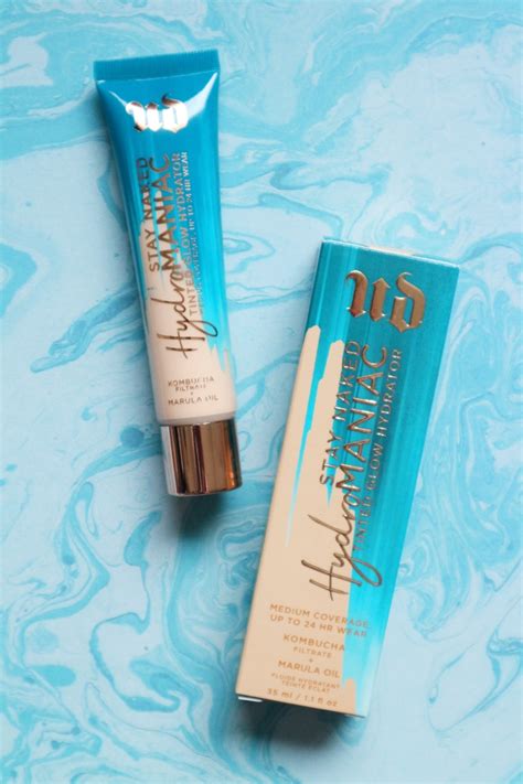 Urban Decay Stay Naked Hydromaniac Tinted Glow Hydrator Ellis Tuesday