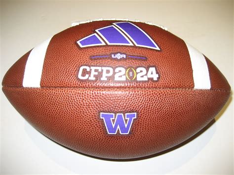 Washington 28 Washington Game Used Adidas Dime Football Flickr