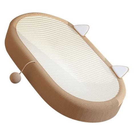 Vgeby Lit Griffoir Pour Chat Lit Gratter Ovale Pour Chat Saisons