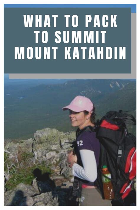 What Outdoor Gear You Need To Successfully Summit Mount Katahdin What