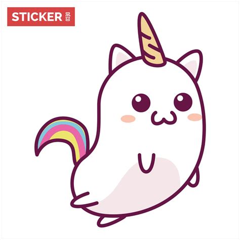 Dessin Kawaii Facile Licorne Sticker Licorne Kawaii Stickers | Porn Sex ...