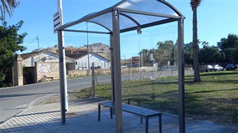 Instalan Nuevas Marquesinas Para Varias Paradas De Autob S De Villajoyosa