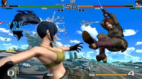 THE KING OF FIGHTERS XIV Whip Vs Leona YouTube