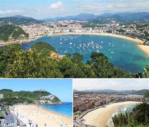 Las Tres Playas De San Sebasti N La Concha Ondarreta Y La Zurriola