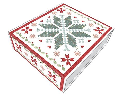 Magical Winterland Winter Magic Boxed Quilt Kit Finished Size X