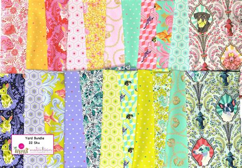 Pre Order Tula Pink Besties Yard Bundle Modern Fabric Shoppe