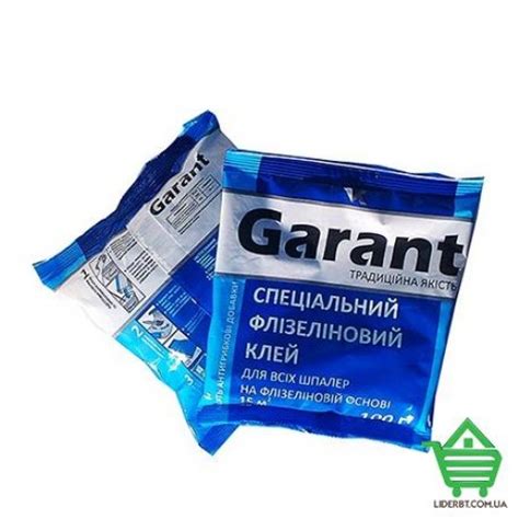 Купить Клей для флизелиновых обоев Гарант флизелиновый, 100 гр ...