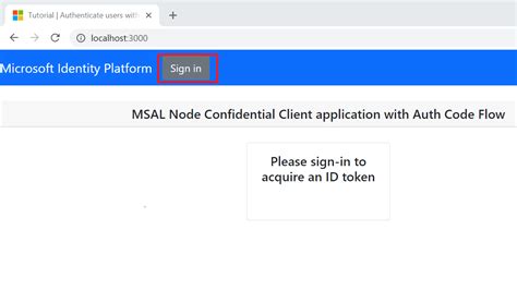 Mengonfigurasi Autentikasi Dalam Contoh Aplikasi Web Node Js Dengan