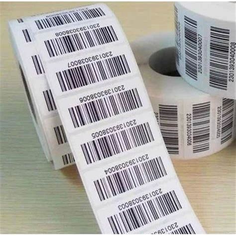 Paper Printed Barcode Labels Size 2x1 Inch At Rs 112 Roll In Kolkata