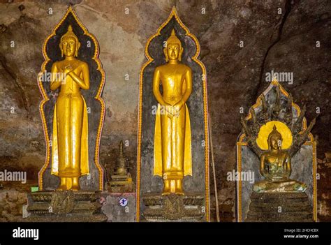 Buddha Statues Monkey Temple Suwankuha Temple Buddha Cave Temple