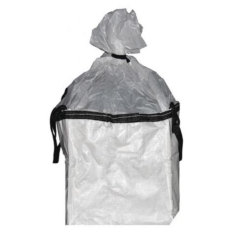 Shoptough Cu Ft White Bulk Bag Lb Capacity St Zoro