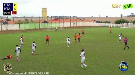 SANTA ALBERTINA X BENTO DE ABREU SUB 17 COPA INTERIOR FUTEBOL DE BASE