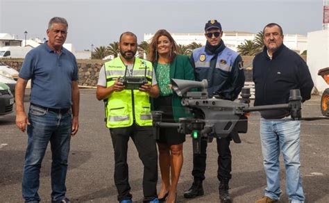 Teguise Estrena Dron De Vigilancia Canarias