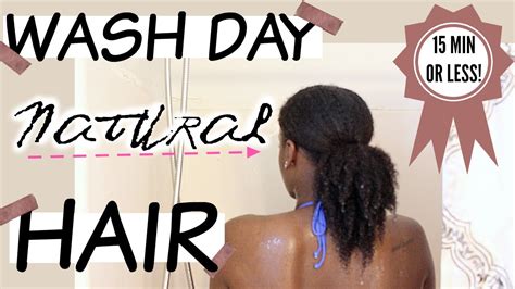 Updated Wash Day Routine Natural Hair Youtube