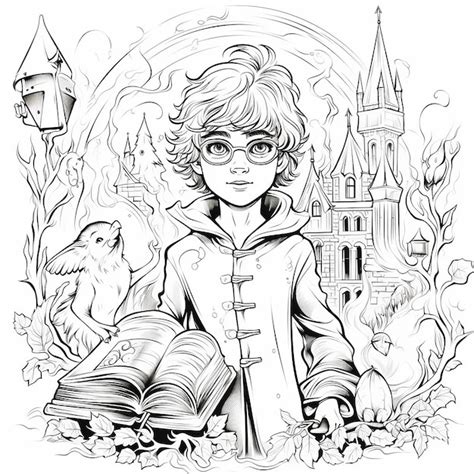 Desenhos Para Colorir Harry Potter