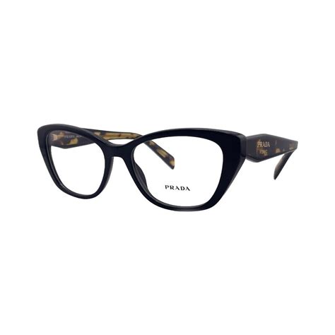 Prada Pr Wv Women S Black Cat Eye Eyeglasses Frames Mm Mm Mm