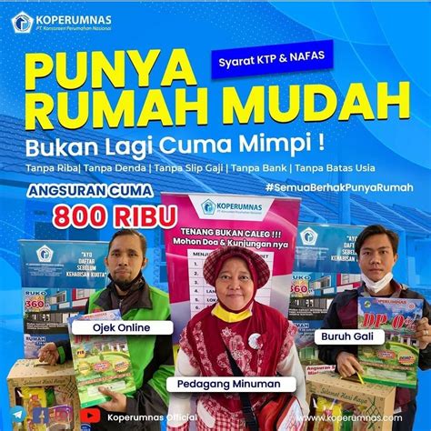 Koperumnas Solusi Memiliki Rumah Impian Tanpa Riba